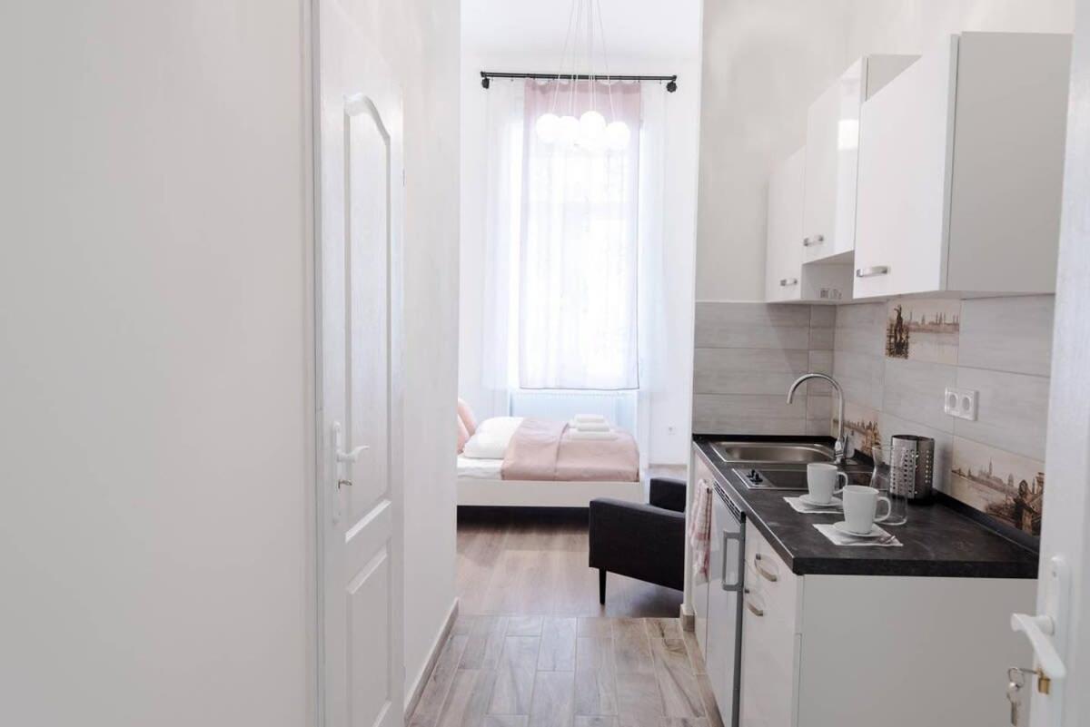 Brand New Studio With Aircon In The Center Budapešť Exteriér fotografie